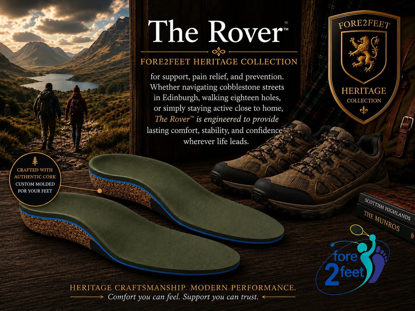 The Rover Fitness and Outdoor Orthotic